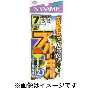 ささめ針 SASAME ささめ針 ブルーギル 2.7m 7号 ハリス 1.5 W-617