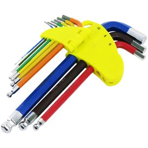 ケンオー KENOH KENOH CHXB-9M カラー ボールポイント六角棒レンチセット 9本組 ケンオー
