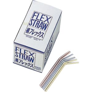 尚美堂 フジナップ フレックスストロー 裸 6×210mm 500本 尚美堂