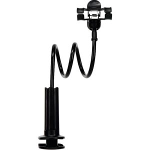 オウルテック オウルテック OWL-ARMSTD01-BK 固定が簡単で抜群の安定性 スマートフォン用フレキシブルアームスタンド