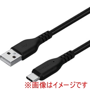 オウルテック Owltech オウルテック OWL-CBA4CA10-BK 断線に強く柔らかい USB タイプA to Cケーブル 1m ブラック