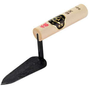 小阪鏝製作所 ヤマウ 本焼き 柳刃鏝 90mm  小阪鏝製作所