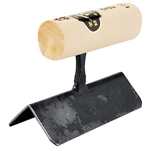 小阪鏝製作所 ヤマウ 本焼き 内角面引鏝 120mm×10mm  小阪鏝製作所