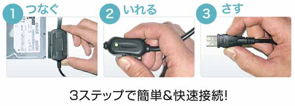  タイムリー TIMLY タイムリー UD-500SA SATA/IDE-USB2.0変換アダプタ