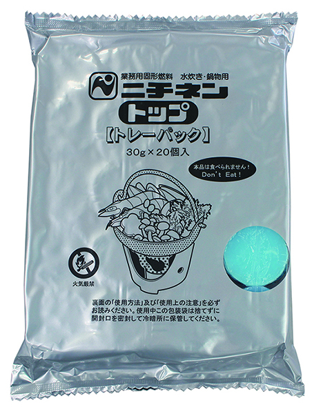 ニチネン トップ・トレーパック アルミ箔付 30g 燃焼時間 約22分 20個入
