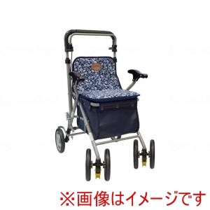 島製作所 島製作所 パレード 花柄紺 メーカー直送 代引不可 北海道沖縄離島不可