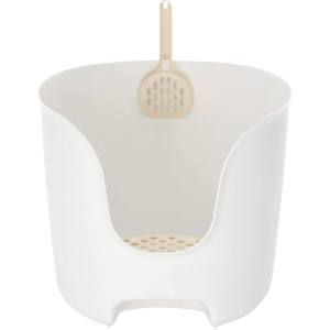 リッチェル Richell リッチェル ラプレ 壁高ネコトイレ ホワイト