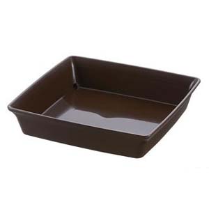 リッチェル Richell リッチェル フォーレ スクエアプレート 8号 ダークブラウン