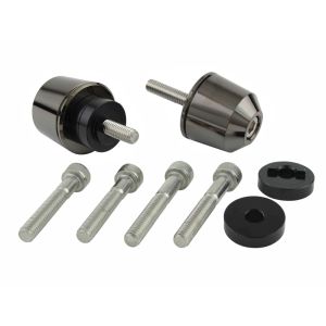 ポッシュフェイス POSH FAITH ポッシュフェイス 031176-66-10 ソリッドバーエンド HONDA M6 BLACKCHROM