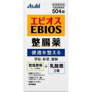 アサヒグループ食品 Asahi アサヒ エビオス整腸薬 504錠
