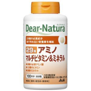アサヒグループ食品 Asahi アサヒ ディアナチュラ 29アミノマルチビタミン&ミネラル 300粒