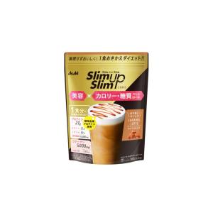アサヒグループ食品 Asahi アサヒ スリムアップスリム シェイク キャラメルラテ 360g
