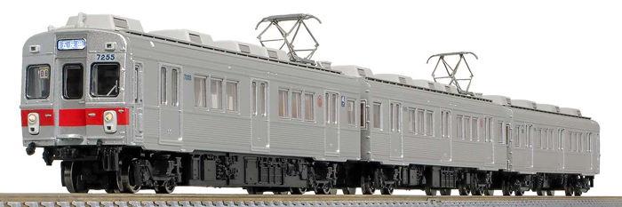  グリーンマックス GREEN MAX グリーンマックス (N) 50797 東急電鉄7200系 (池上線・冷房車・赤帯) 3両