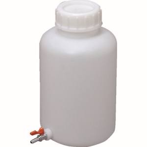 瑞穂化成工業 瑞穂 0740 広口瓶ボールコック付 10L メーカー直送 代引不可 沖縄離島不可