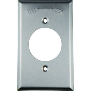 アメリカン電機 アメリカン電機 161S ステンレスプレ-ト 引掛大穴1ケ用