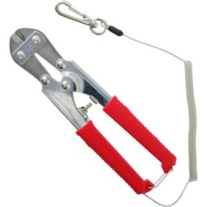 基陽 KH 基陽 681-1 ミニカッター ステンレス刃&スチールハンドル 落下防止ワイヤー付