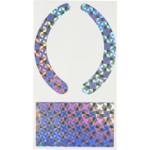 基陽 KH 基陽 SEFUS フック視認デコシール スクエア柄 ホログラム