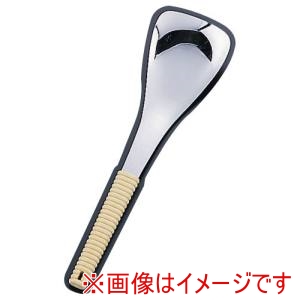 ワダコーポレーション ワダコーポレーション WA 18-8 味道楽 取り分けスプーン 穴無 アイボリー