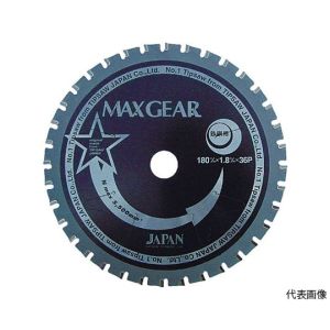チップソージャパン TIP SAW チップソージャパン MG-100 マックスギア チップソー 鉄鋼 ステンレス用 100×20P 代引不可 キャンセル不可