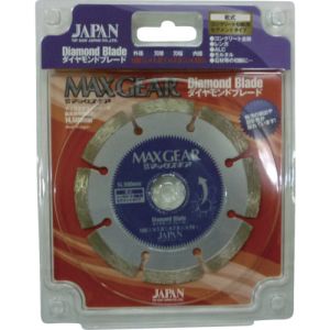 チップソージャパン TIP SAW チップソージャパン MGD-105S マックスギア ダイヤセグメント105×1.8×20