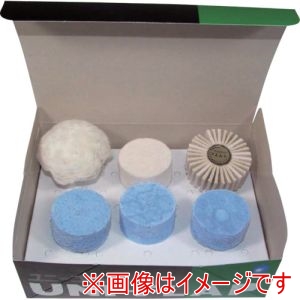 柳瀬 ヤナセ 柳瀬 UFBUF-SET 軸付バフ アソートキット