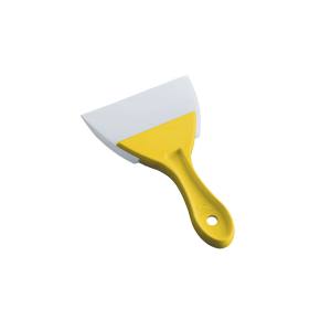 カンダ カンダ PC柄三角シリコンゴムヘラ 黄 大