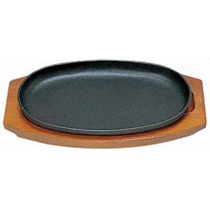 三和精機製作所 三和精機製作所 S ステーキ皿 小判型 D 20cm