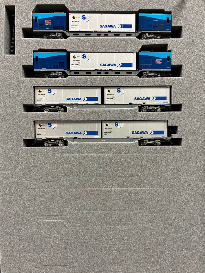  カトー KATO KATO 10-1722 M250系 スーパーレールカーゴ U50Aコンテナ積載 増結セットA 4両 カトー