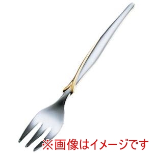 サクライ サクライ 18-8 フローライン ヒメフォーク 部分金仕上げ 