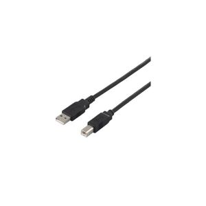 バッファロー BUFFALO USB2.0ケーブル (A to B) ブラック 2m BSUAB220BK