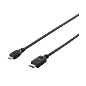 バッファロー BUFFALO USB2.0ケーブル(C to microB) ブラック 2.0m BSUCMB220BK