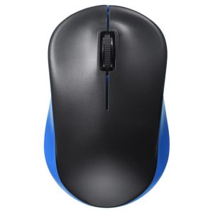 バッファロー BUFFALO バッファロー BSMRW100BL 無線 2.4GHz IR LED光学式マウス 3ボタンタイプ ブルー