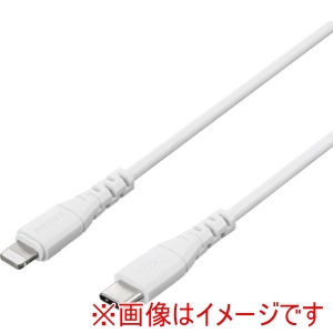 バッファロー BUFFALO バッファロー BU2CL15WH USB2.0 Type-C - Lightning PD対応ケーブル 1.5m ホワイト