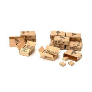 タミヤ TAMIYA タミヤ 12685 1/35 アメリカ軍MCIレーション用カートン ベトナム戦争 