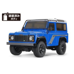 タミヤ TAMIYA タミヤ 47478 1/10RC 1990 ランドローバー ディフェンダー 90 塗装済ミライトブルーボディ CC-02シャーシ