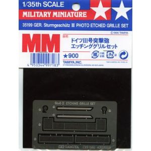 タミヤ TAMIYA タミヤ 35199 1/35 3号突撃砲 エッチンググリルセット