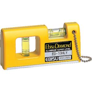 エビス EBISU エビス ED-10HLY ハンディレベル-2 イエロー 水平器