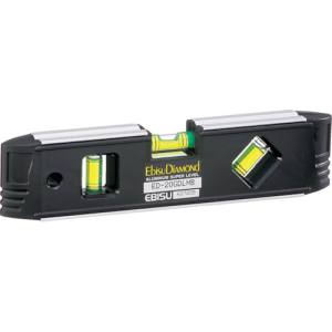 エビス EBISU エビス ED-20GDLMB 磁石付G-ディレクターレベル ブラック 水平器