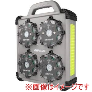 ジェントス GENTOS ジェントス GZW-RBY-8 Ganz ワーニングライト