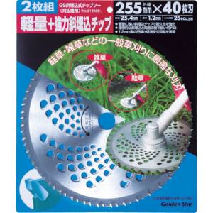 キンボシ KINBOSHI キンボシ GS 210429 2枚組チップソー 255mm