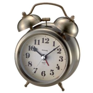 ノア精密 NOA ノア精密 T-755 AG-Z アナログ置時計MAG ツインベルアラームクロック