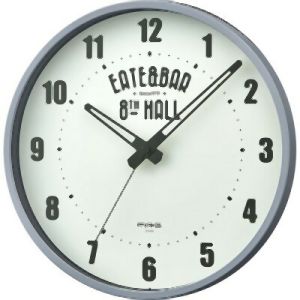 ノア精密 NOA ノア精密 W-748 GY-Z アナログ掛時計MAG ウォールクロック