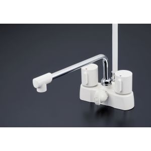 KVK KVK KF2008ZG3 寒 デッキ形2ハンドルシャワー
