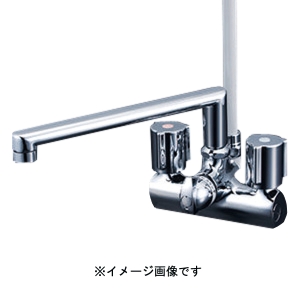 KVK KVK KF206ZGN デッキ一時止水付2ハンドルシャワー