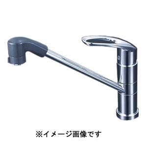 KVK KVK KM5051TF シングルシャワー付混合栓 260mmパイプ付