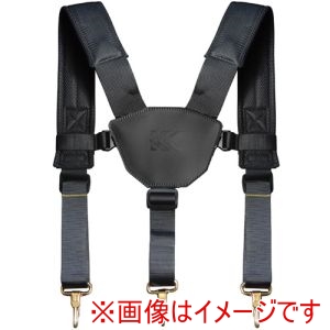 フジ矢 フジ矢 ASP-LBG サスペンダーLサイズ 黒金 