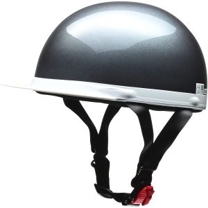 リード工業 LEAD リード工業 CR-740 ハーフヘルメット ガンメタリック フリーサイズ LEAD