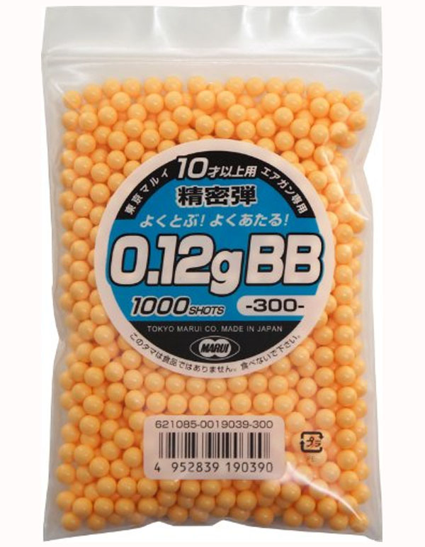  東京マルイ 東京マルイ 10才以上用エアソフトガン専用 精密弾 0.12g BB弾 1000発入