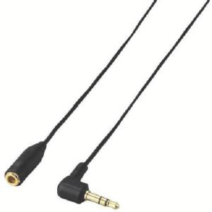 エレコム ELECOM エレコム ELECOM ヘッドホン延長コード 1m ブラック EHP-CT23G/10BK
