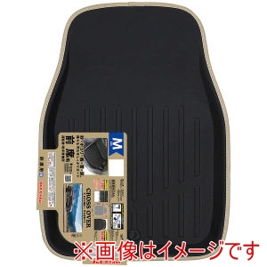 錦産業 錦産業 CR-8143 クロスオーバー カーマット 前席用 M 運転席 助手席兼用 サンドベージュ